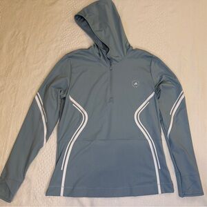 Stella McCartney By Adidas Hooded Quarter Zip Pullover Jacket Women’s XL